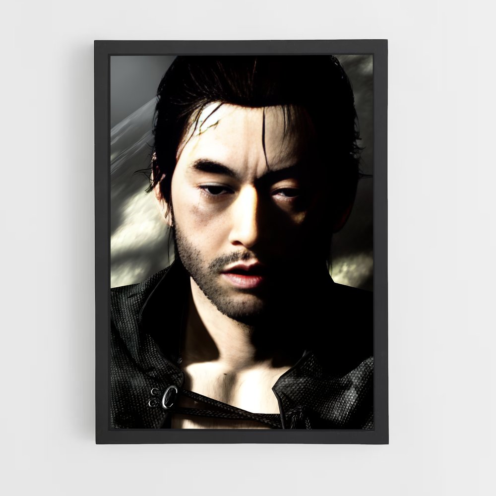 Poster L'Héritier de Tsushima – affiche Ghost of tsushima (vue 2)